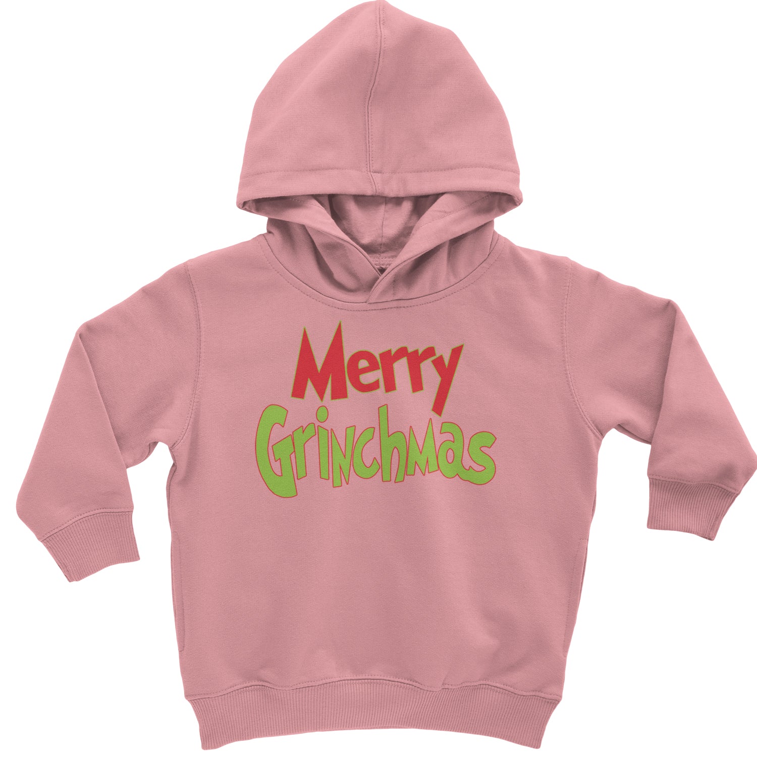 Merry Grinchmas Jolly Merry Christmas Toddler Hoodie And Infant Fleece Romper Mauve