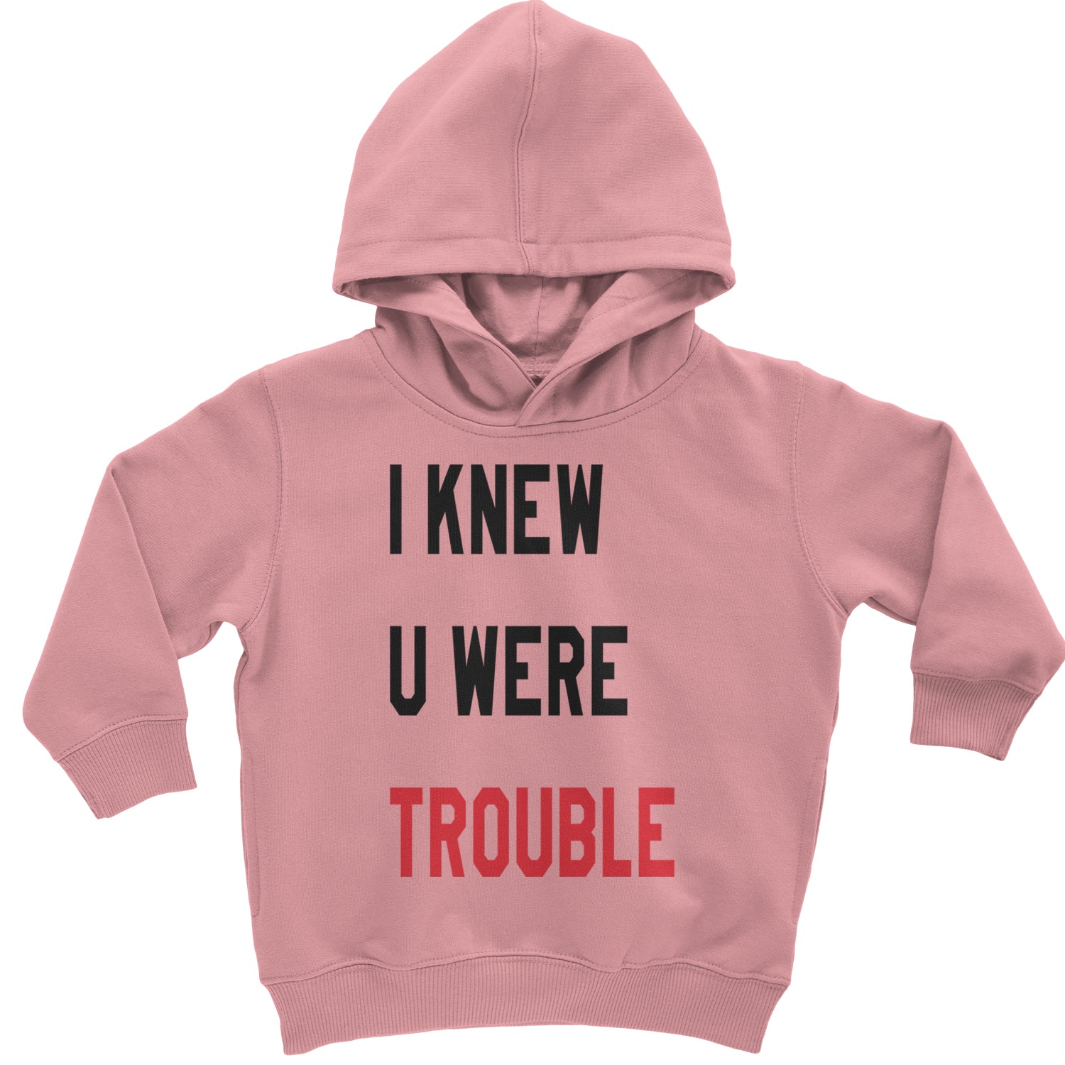 I Knew You Were Trouble New TTPD Era Toddler Hoodie And Infant Fleece Romper Mauve