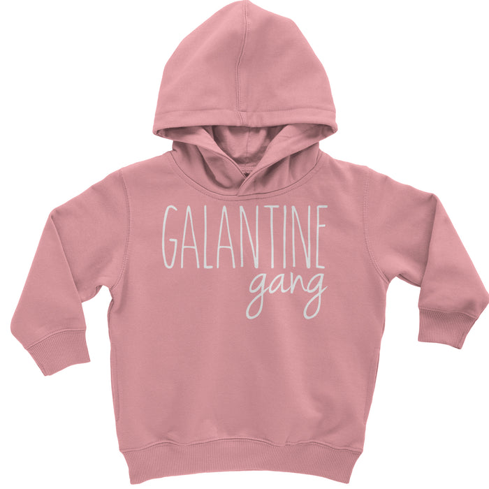 Galentine Gang Valentine's Shirt Toddler Hoodie Or Infant Fleece Romper