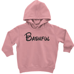 Bashful - 7 Dwarfs Costume Toddler Hoodie And Infant Fleece Romper Mauve