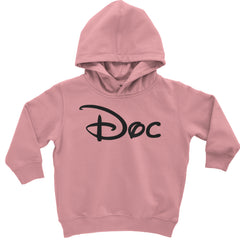 Doc - 7 Dwarfs Costume Toddler Hoodie And Infant Fleece Romper Mauve