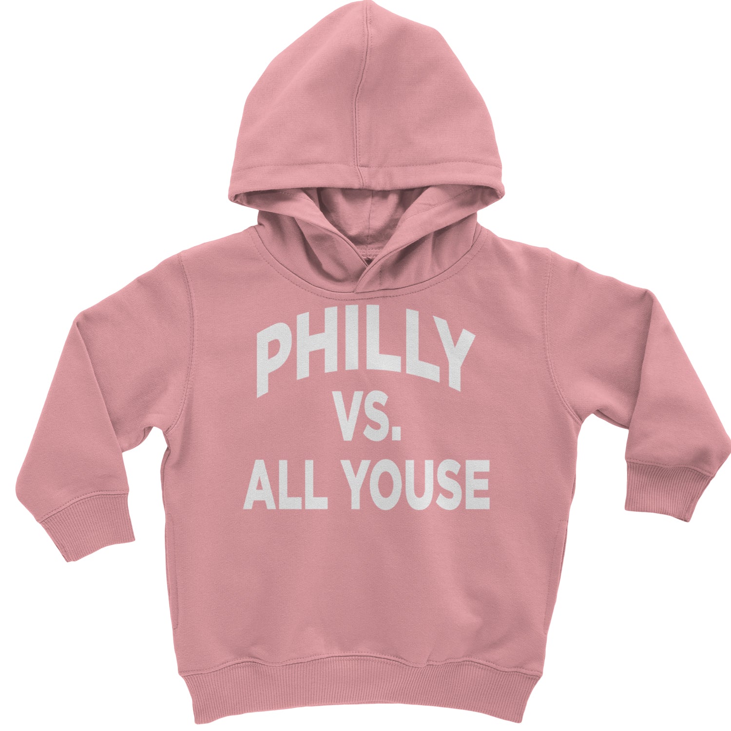 Philly Vs. All Youse Philly Thing Toddler Hoodie And Infant Fleece Romper Mauve