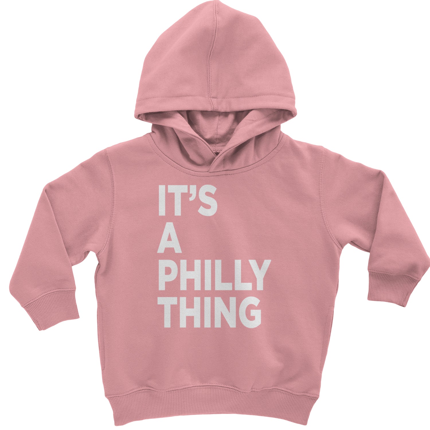 PHILLY It's A Philly Thing Toddler Hoodie And Infant Fleece Romper Mauve