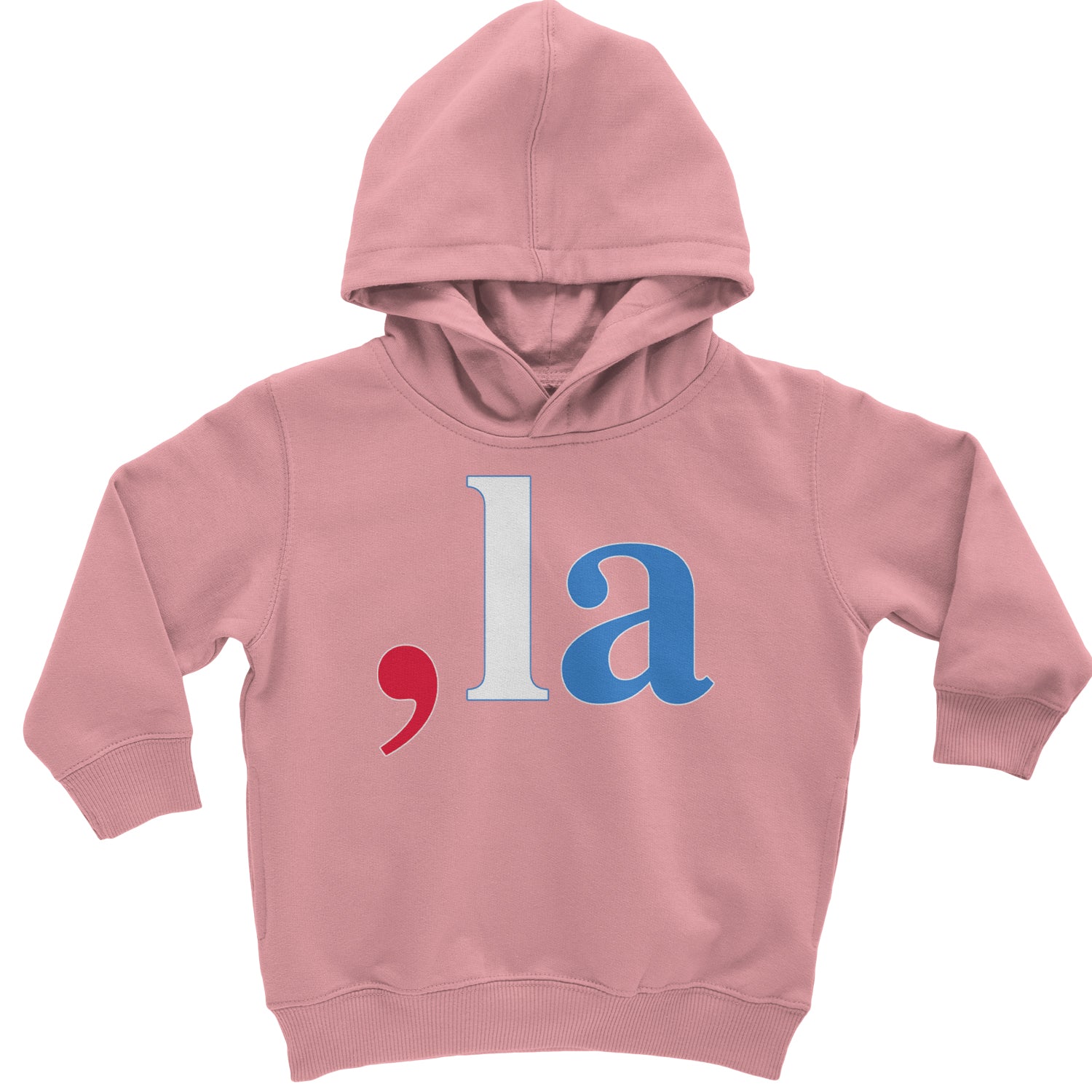 Comma-La - Support Kamala Harris For President 2024 Toddler Hoodie And Infant Fleece Romper Mauve