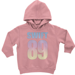 Lover Era Swift 89 Birth Year Music Fan TTPD Toddler Hoodie And Infant Fleece Romper Mauve