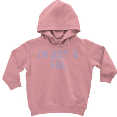 I'm Just A Girl Guts Music Toddler Hoodie And Infant Fleece Romper Mauve