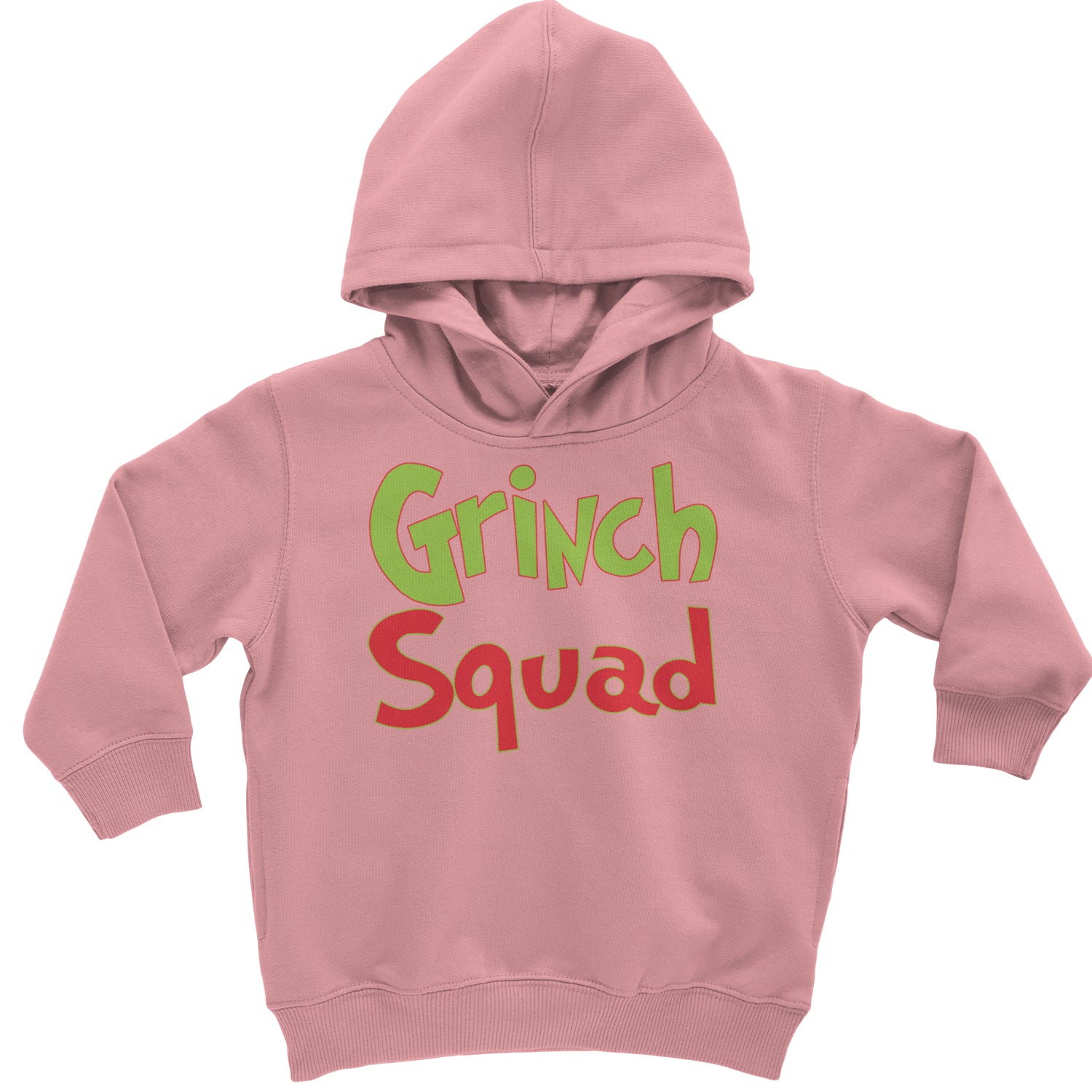 Gr-nch Squad Jolly Grinchmas Merry Christmas Toddler Hoodie And Infant Fleece Romper Mauve