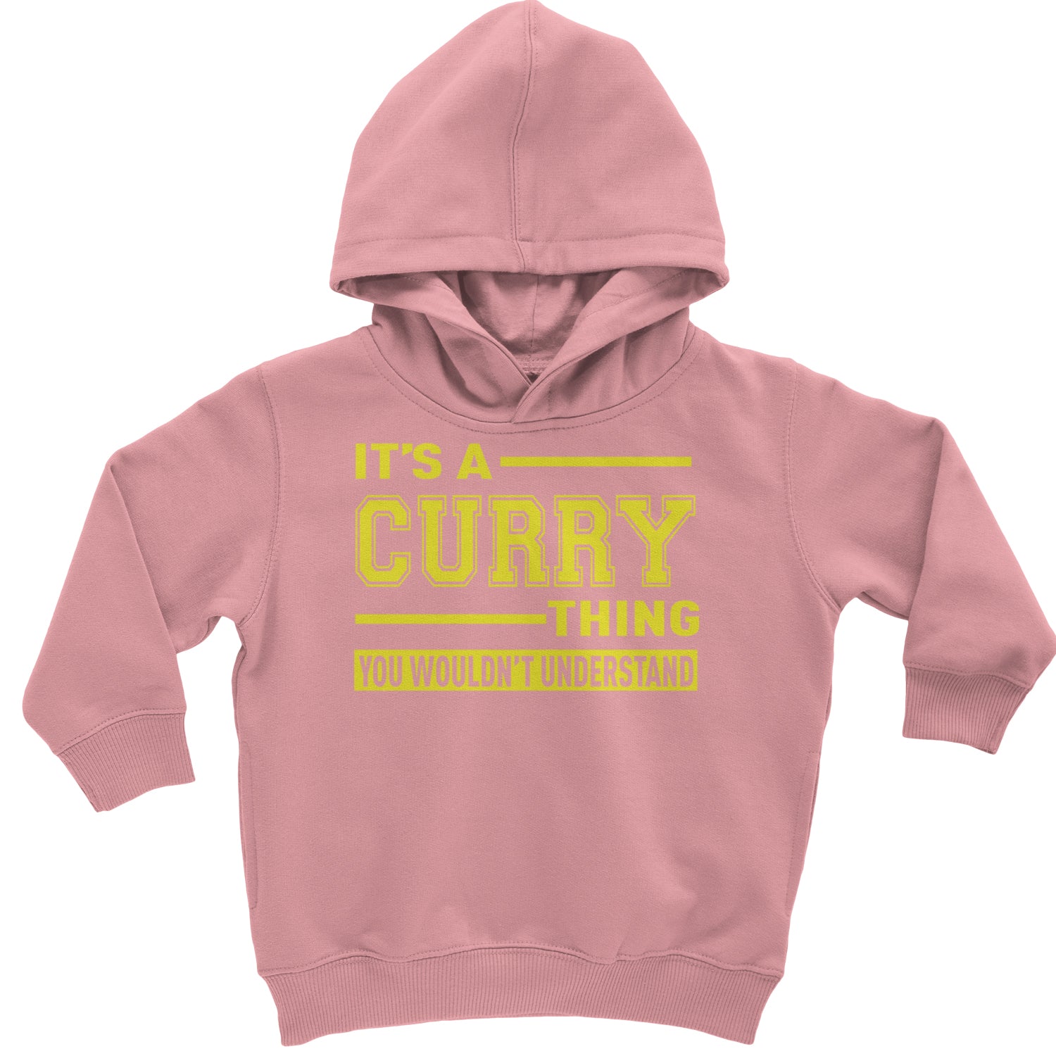 It's A Curry Thing, You Wouldn't Understand Basketball Toddler Hoodie And Infant Fleece Romper Mauve