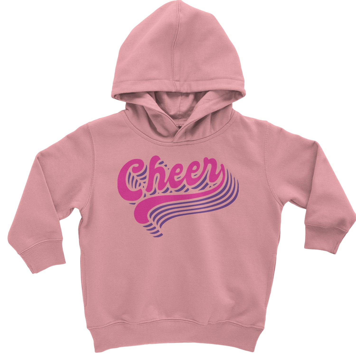 Cheer Pride Toddler Hoodie And Infant Fleece Romper Mauve