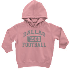 Dallas Football Established 1960 Toddler Hoodie And Infant Fleece Romper Mauve