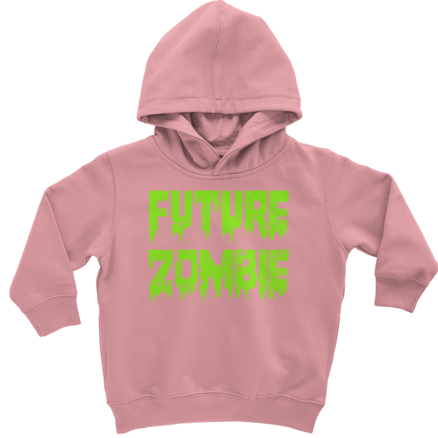 Future Zombie Horror Toddler Hoodie And Infant Fleece Romper Mauve