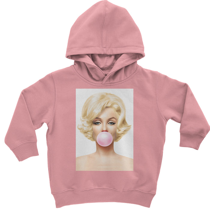 Ms. Monroe Pink Bubble Gum American Icon Toddler Hoodie Or Infant Fleece Romper