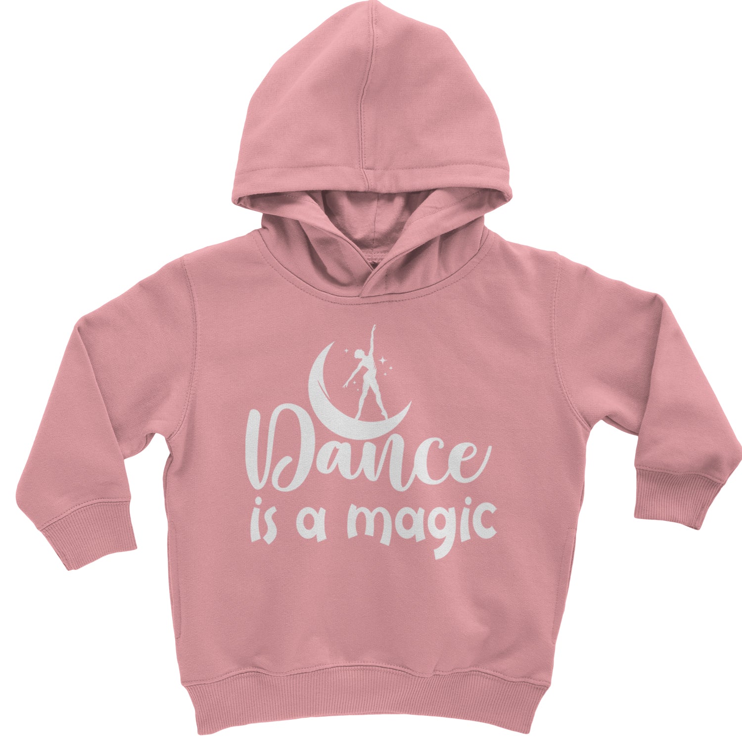 Dance Is Magic Toddler Hoodie And Infant Fleece Romper Mauve