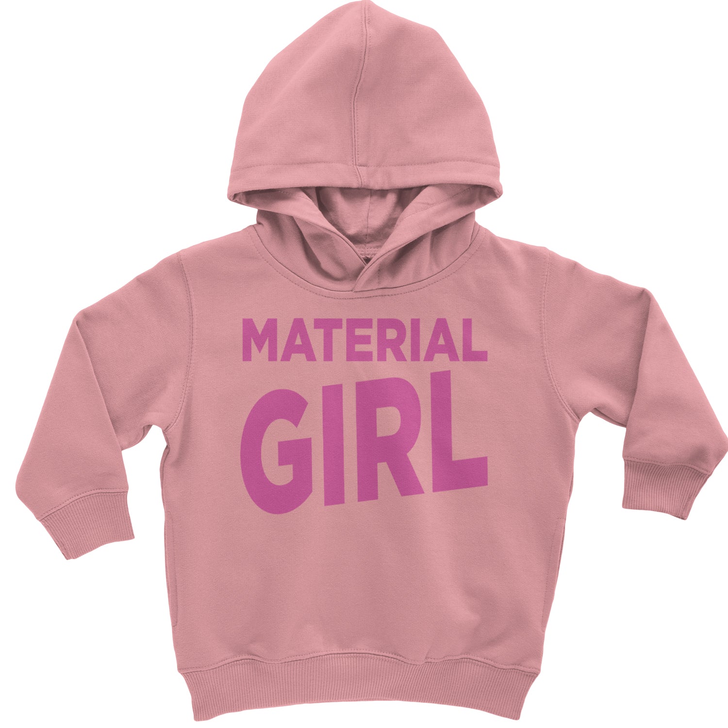 Material Girl 80's Retro Celebration Toddler Hoodie And Infant Fleece Romper Mauve