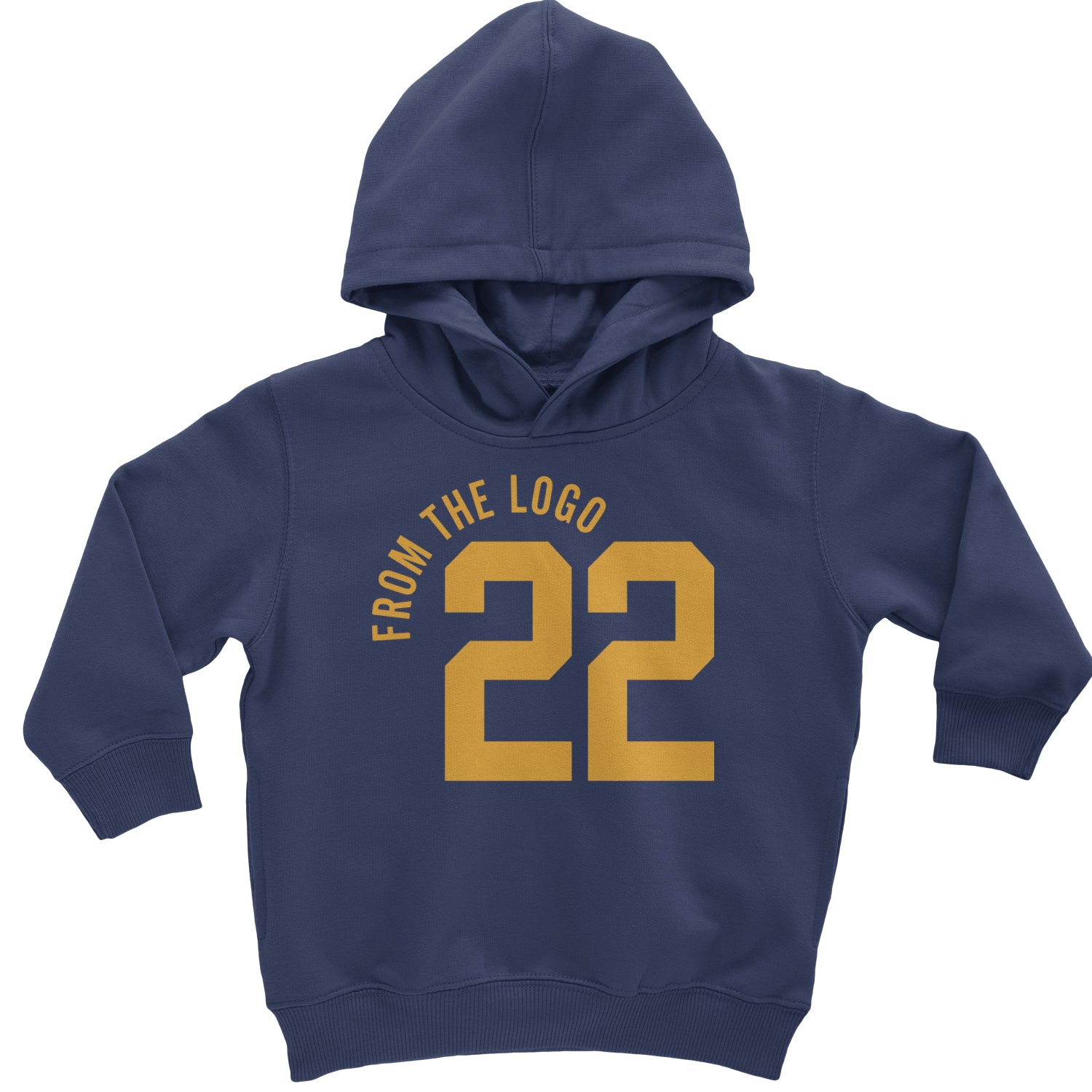 From The Logo #22 Basketball Toddler Hoodie And Infant Fleece Romper Black