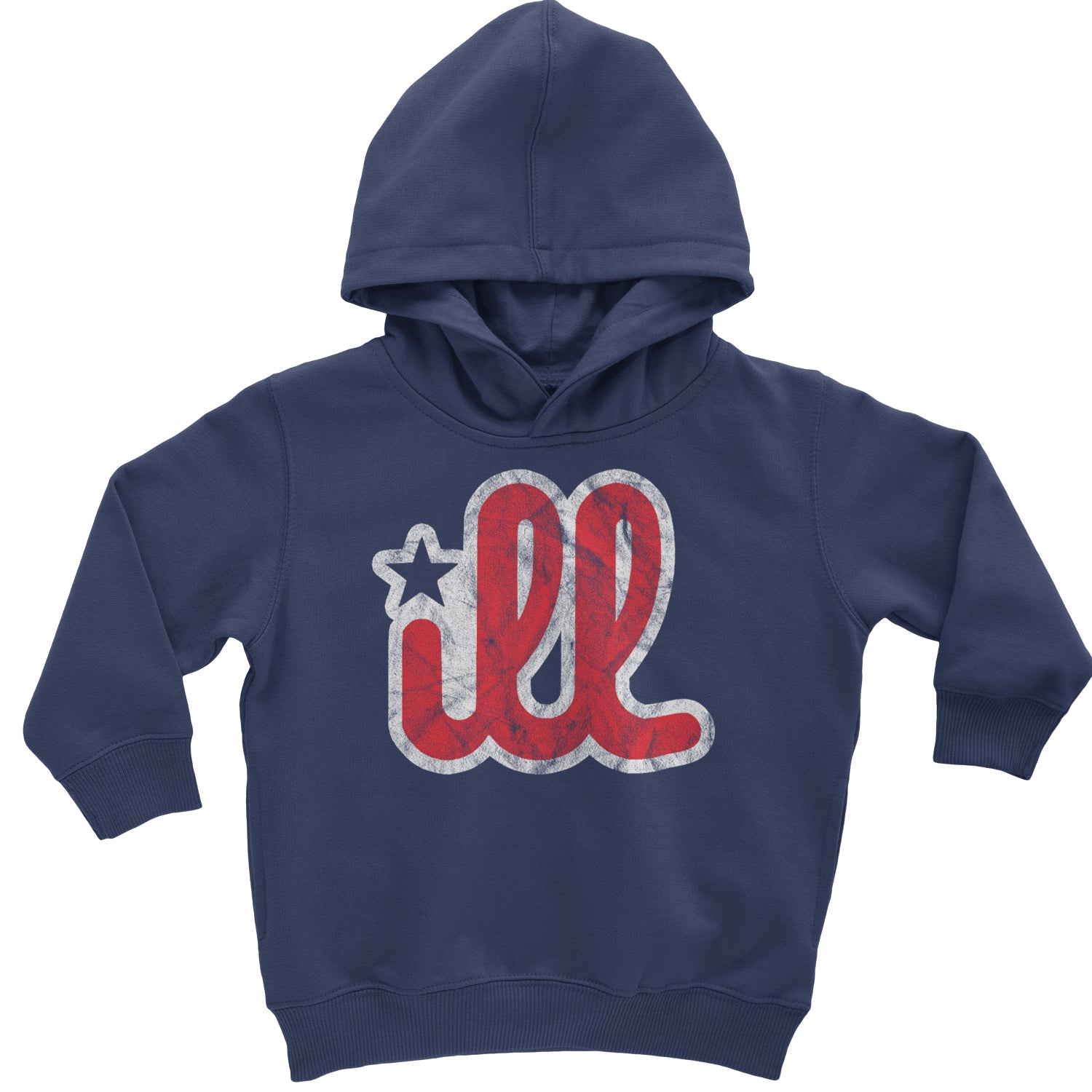 ILL Vintage It's A Philadelphia Philly Thing Toddler Hoodie And Infant Fleece Romper Navy Blue