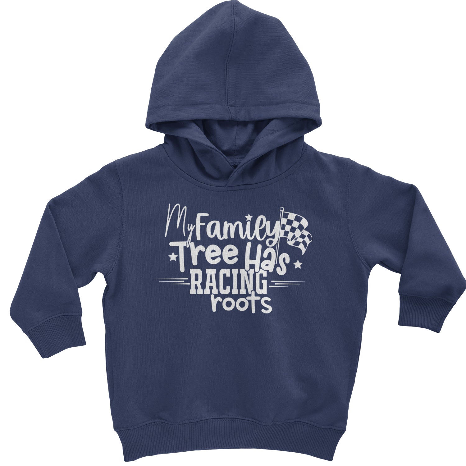 My Family Tree Has Racing Roots Toddler Hoodie And Infant Fleece Romper Black