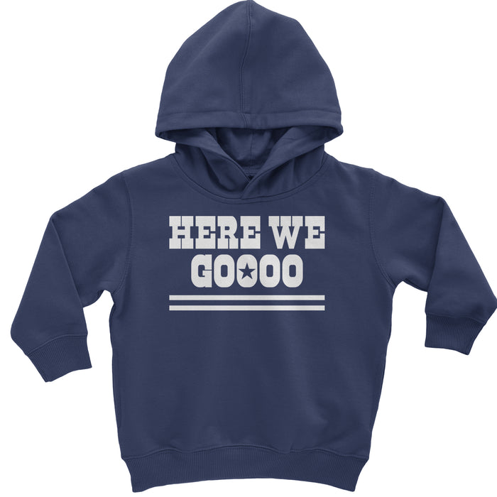 Here We Go Dem Boys Dallas Football Toddler Hoodie Or Infant Fleece Romper