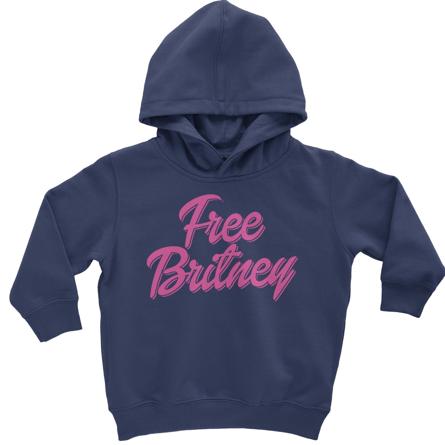 Pink Free Britney Toddler Hoodie And Infant Fleece Romper Black