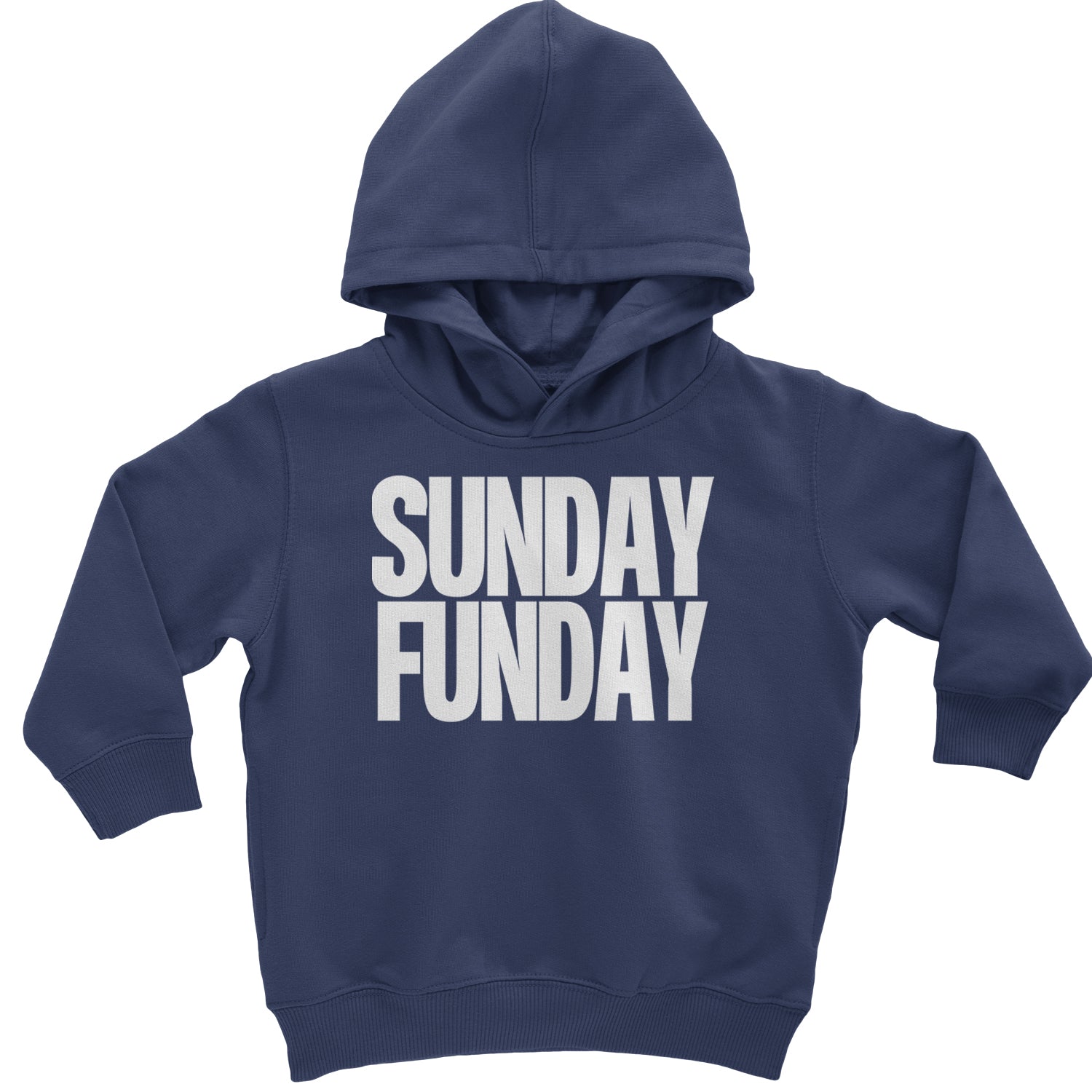 Sunday Funday  Toddler Hoodie And Infant Fleece Romper Black