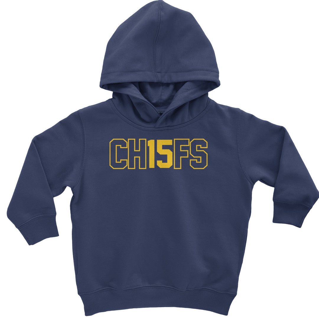 Ch15fs Chief 15 Shirt Toddler Hoodie And Infant Fleece Romper Navy Blue