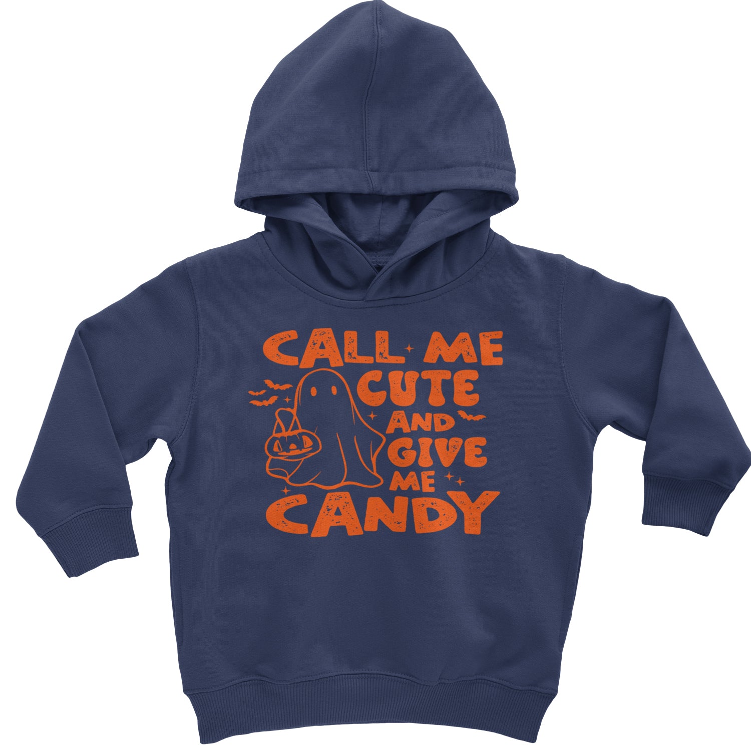 Call Me Cute And Give Me Candy Toddler Hoodie And Infant Fleece Romper Navy Blue