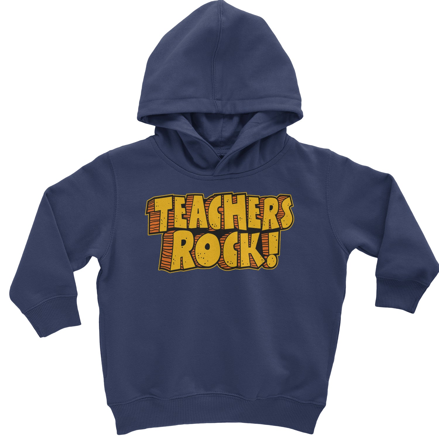 Teachers Rock Retro Toddler Hoodie And Infant Fleece Romper Black