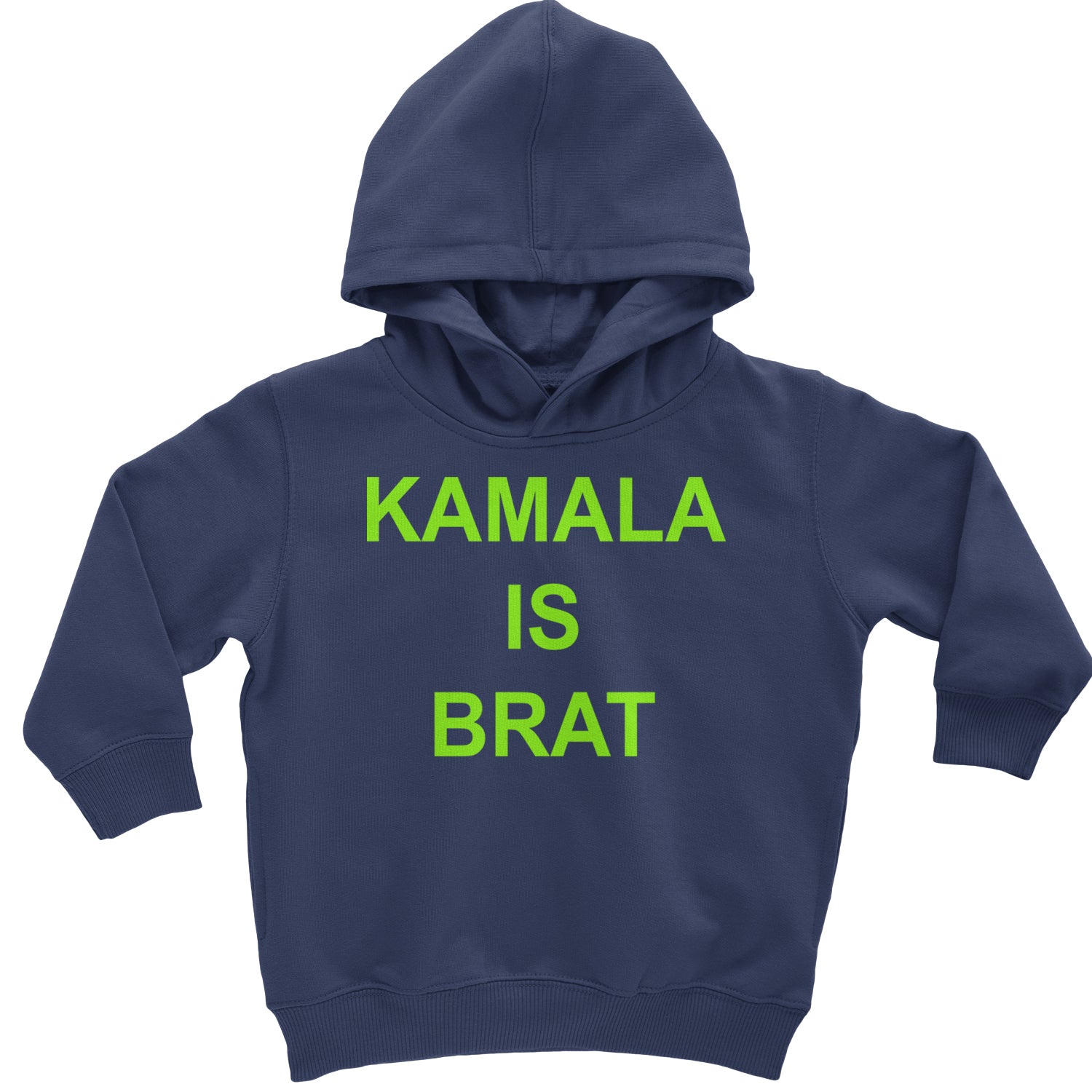 Kamala Is Brat - President Harris 2024 Toddler Hoodie And Infant Fleece Romper Black