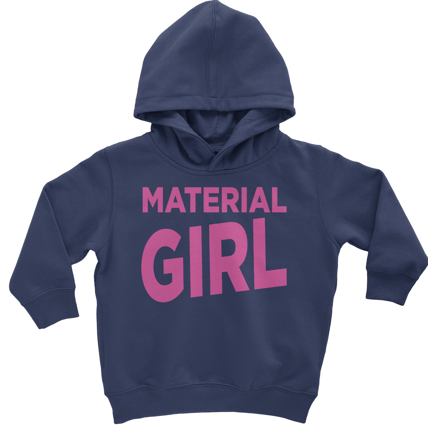 Material Girl 80's Retro Celebration Toddler Hoodie And Infant Fleece Romper Black