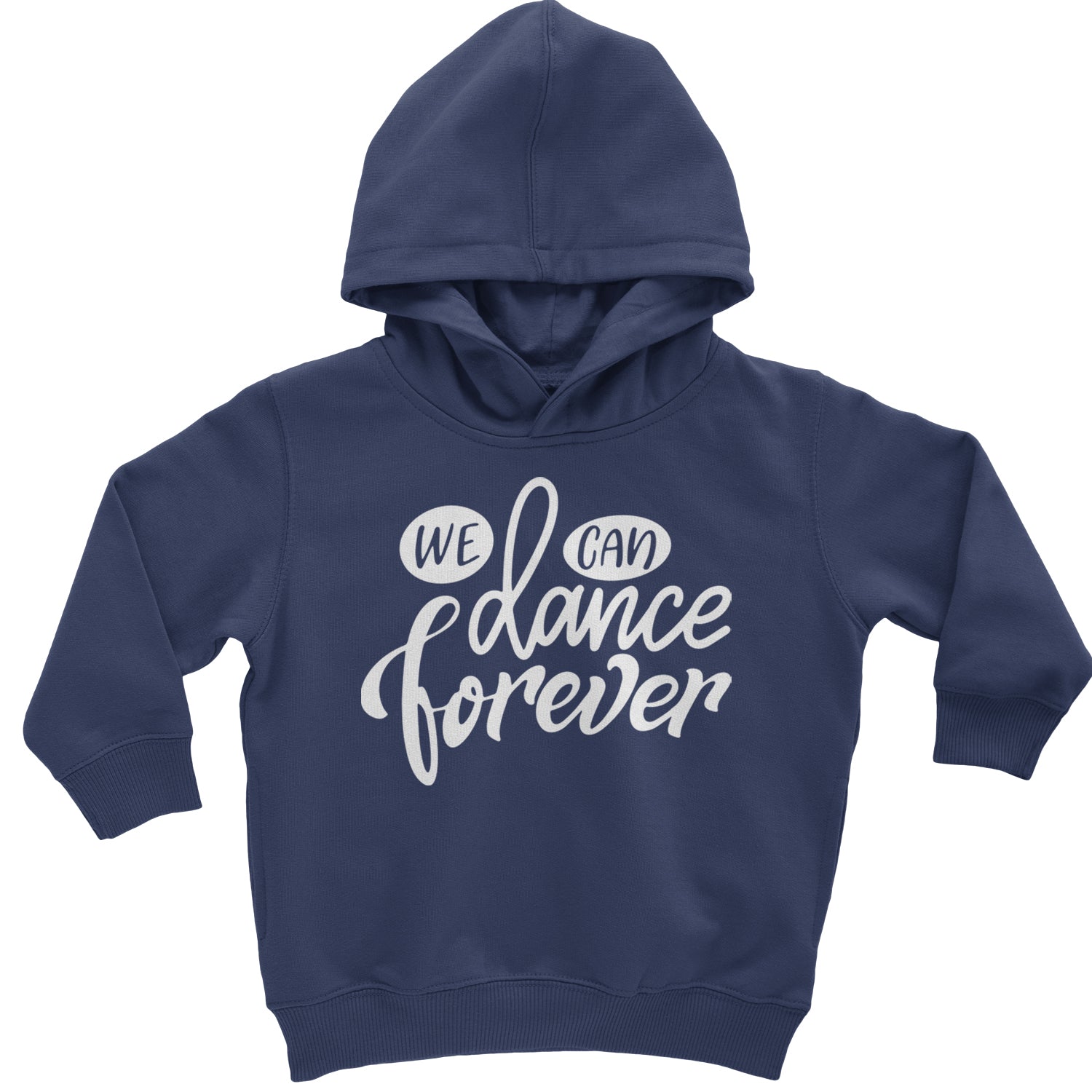 We Can Dance Forever Toddler Hoodie And Infant Fleece Romper Black