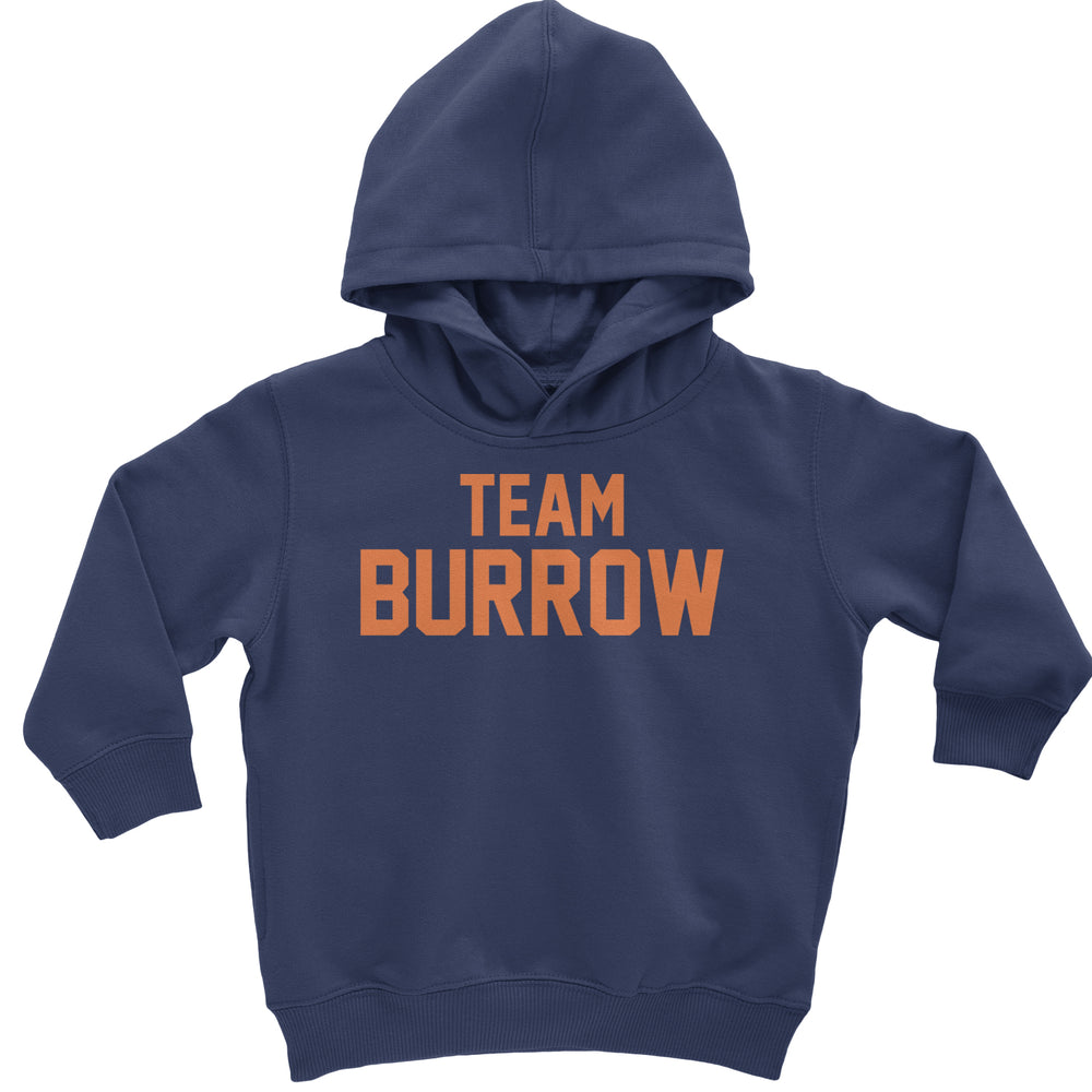 Team Burrow Cincinnati Toddler Hoodie And Infant Fleece Romper Navy Blue