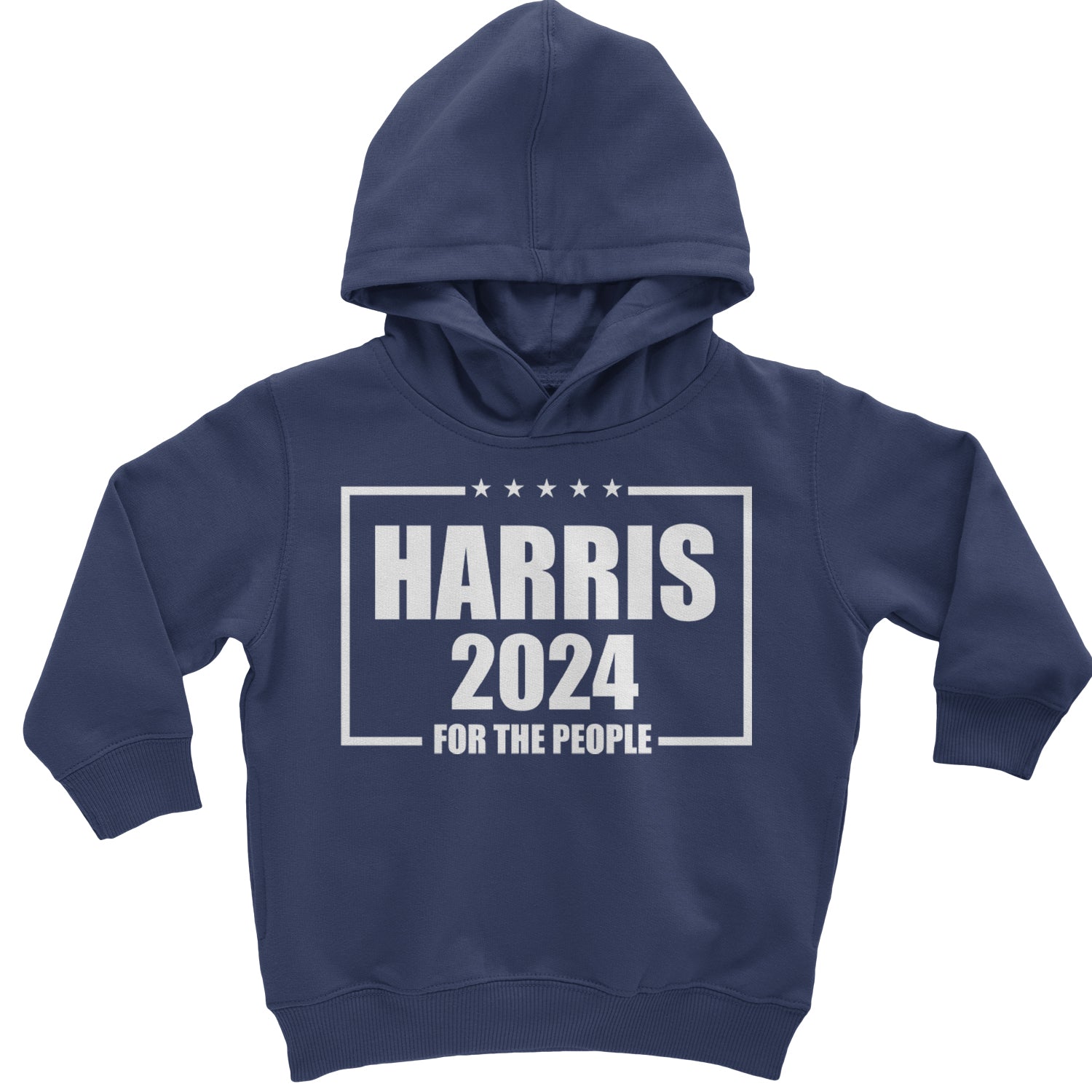 Harris 2024 - Vote For Kamala For President Toddler Hoodie And Infant Fleece Romper Navy Blue