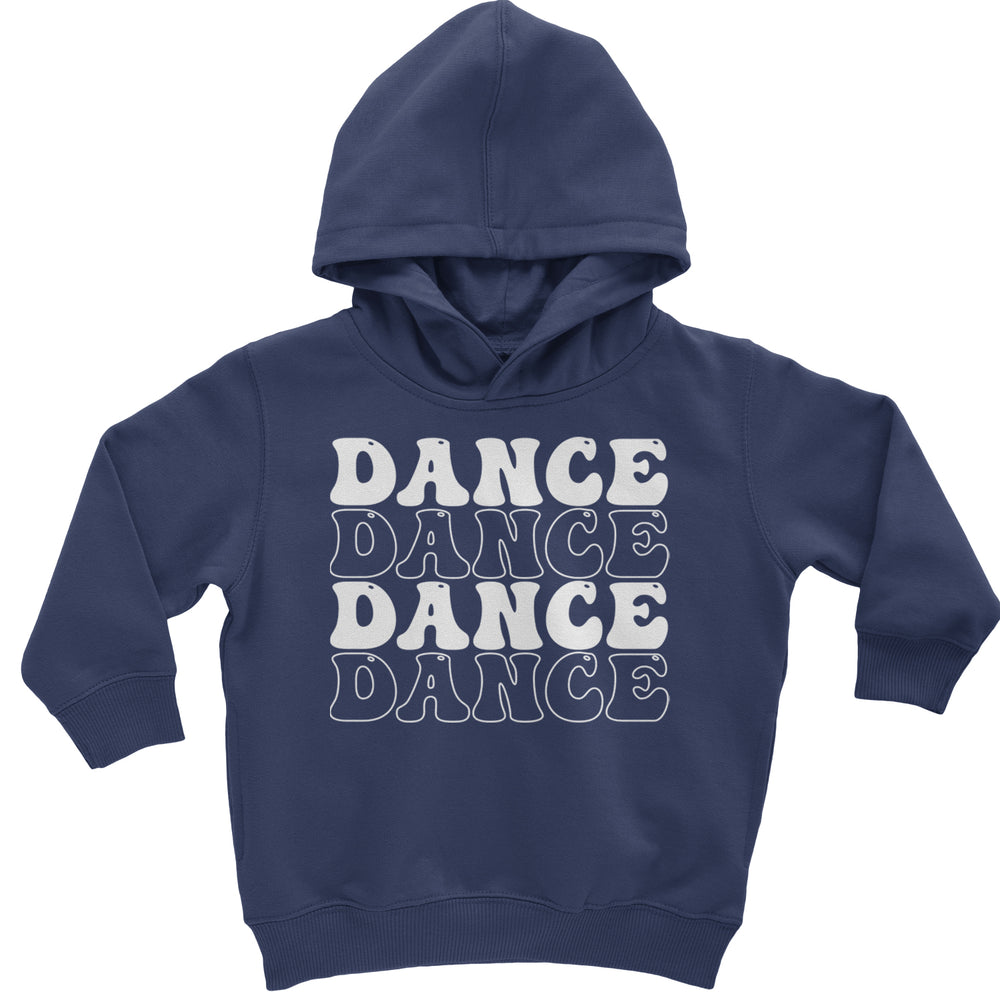 Dance Dance Dance Dance Toddler Hoodie And Infant Fleece Romper Navy Blue