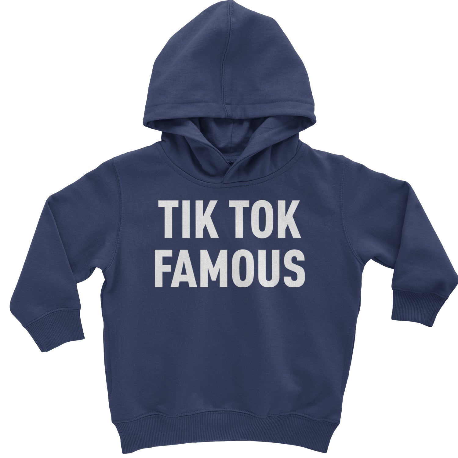 TikTok Famous Influencer Promoter Toddler Hoodie And Infant Fleece Romper Black