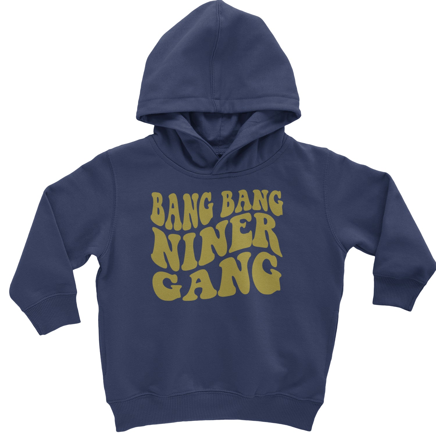 WAVE Bang Bang Nin-r Gang San Francisco Toddler Hoodie And Infant Fleece Romper Black