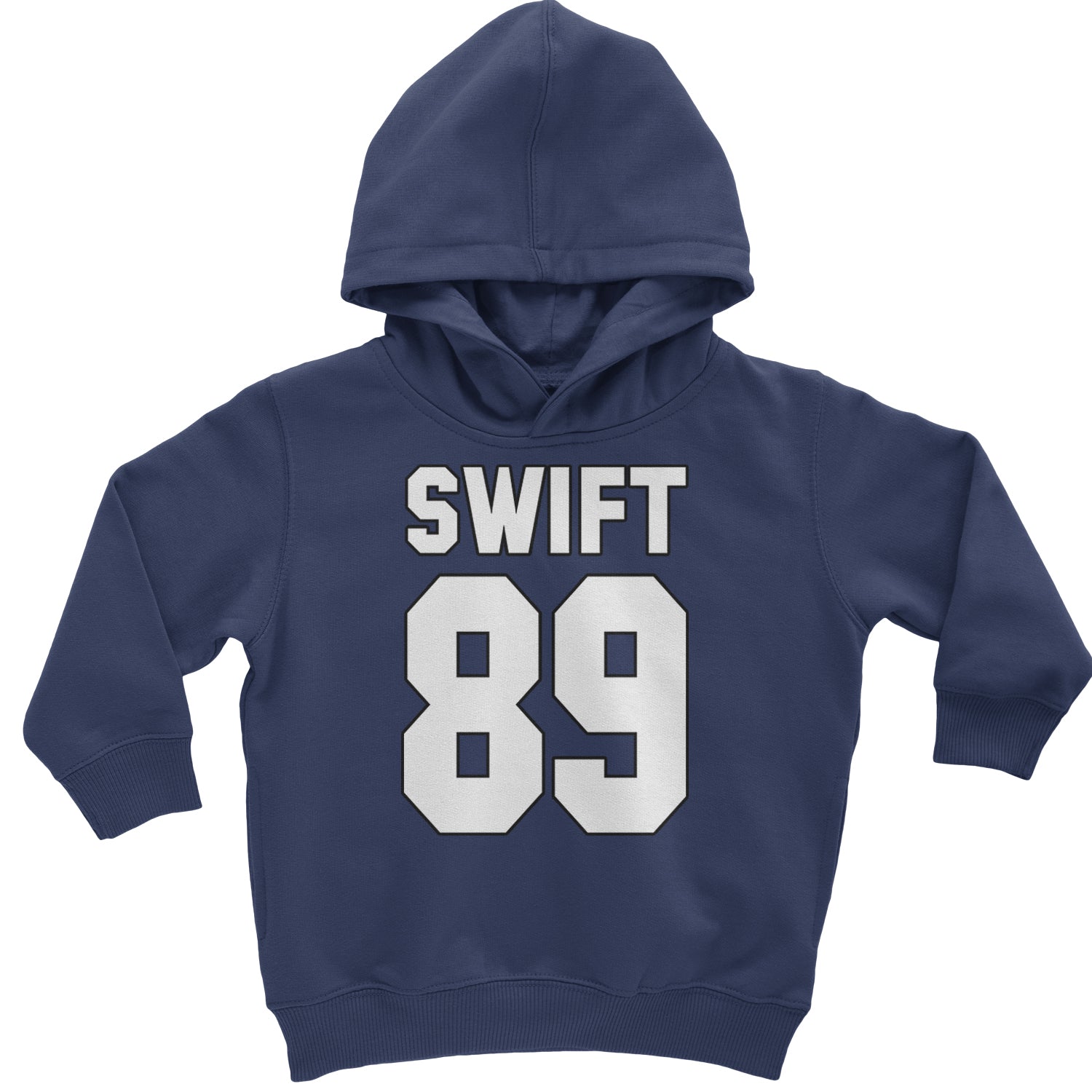 Swift 89 Birth Year Music Fan Era Poets Department Lover Toddler Hoodie And Infant Fleece Romper Navy Blue