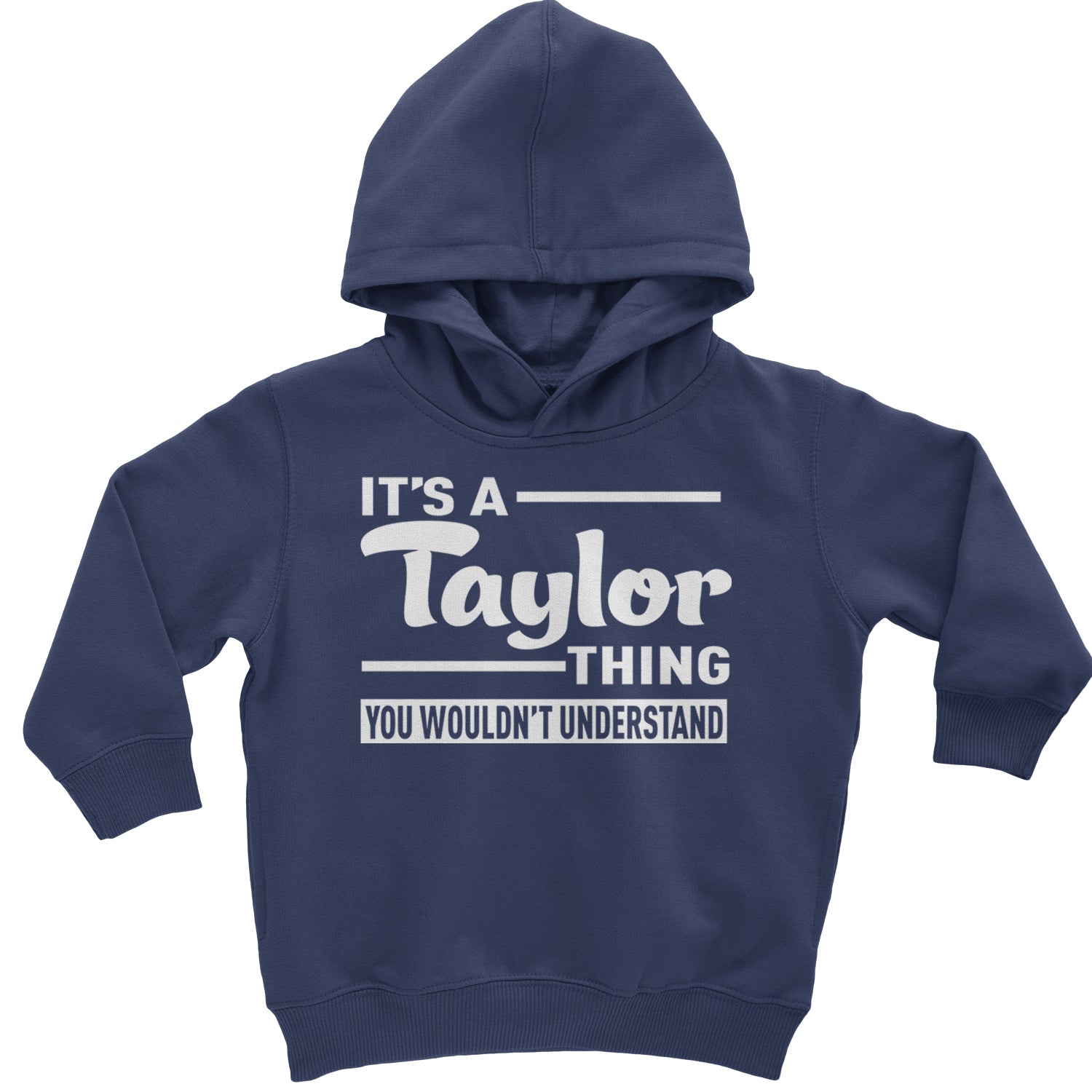 It's A Taylor Thing, You Wouldn't Understand TTPD Toddler Hoodie And Infant Fleece Romper Navy Blue