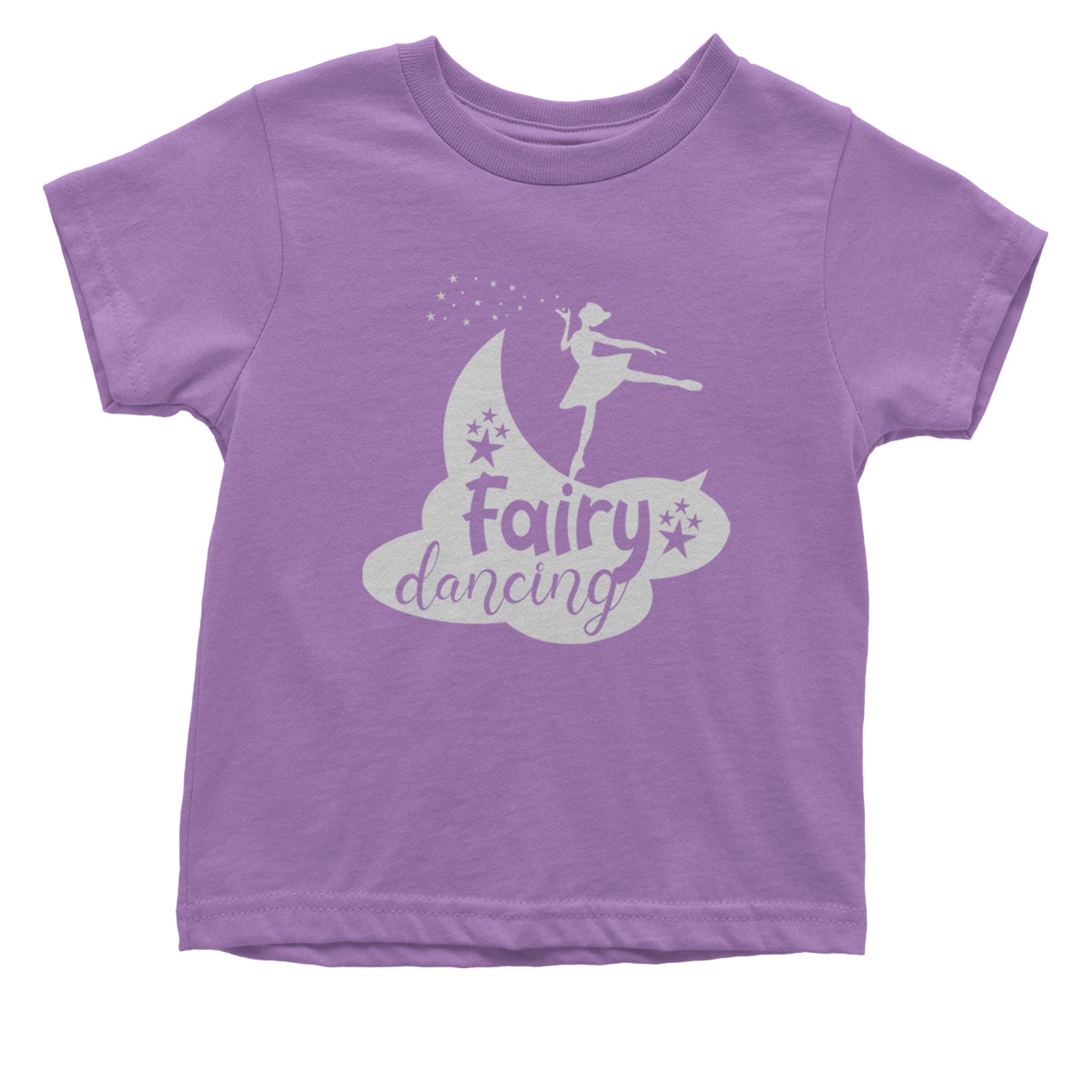 Fairy Dancing Infant One-Piece Romper Bodysuit and Toddler T-shirt Lavender