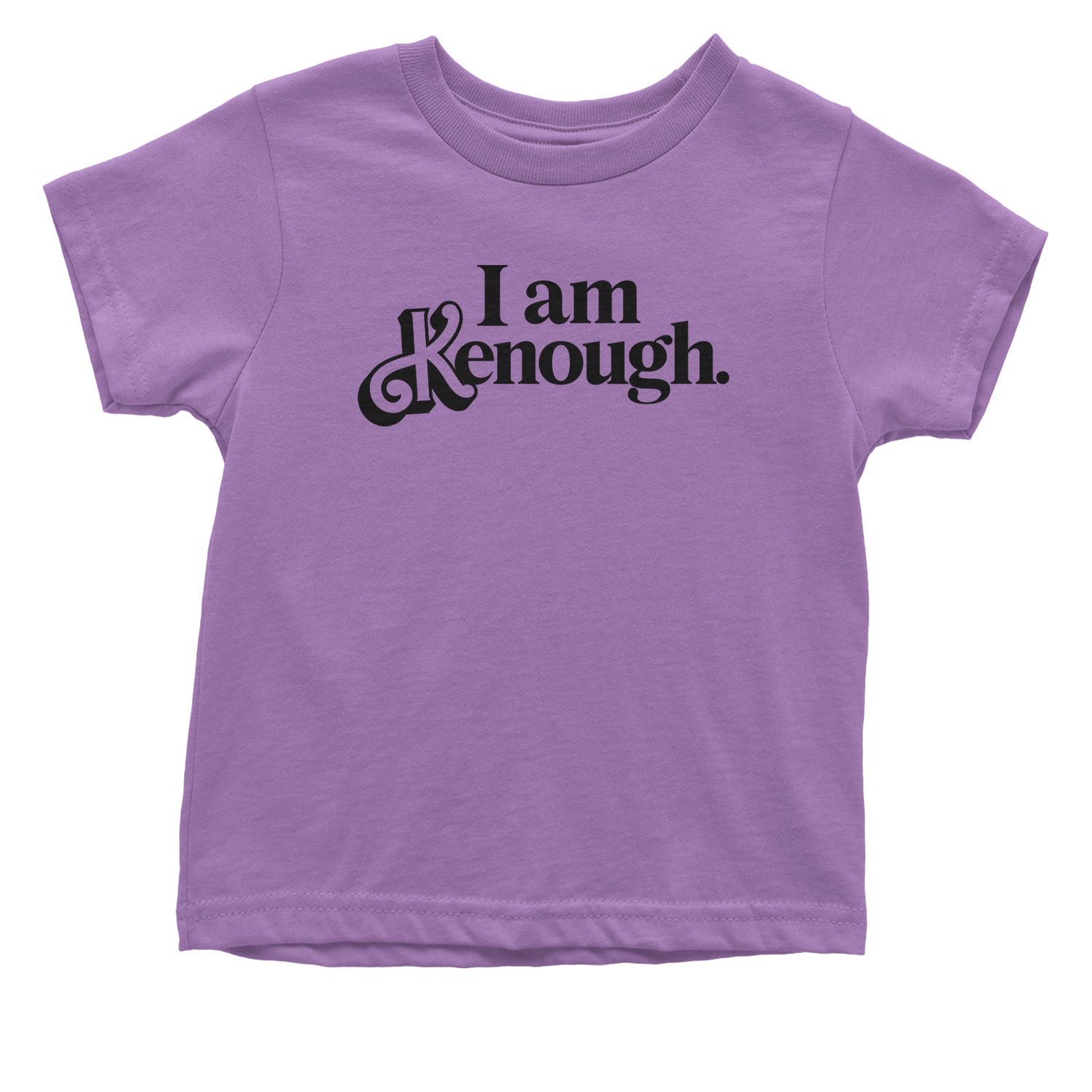 I Am Kenough Barbenheimer Infant One-Piece Romper Bodysuit and Toddler T-shirt Lavender