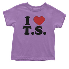 I Heart T.S. Concert Music Lover  Infant One-Piece Romper Bodysuit and Toddler T-shirt Lavender
