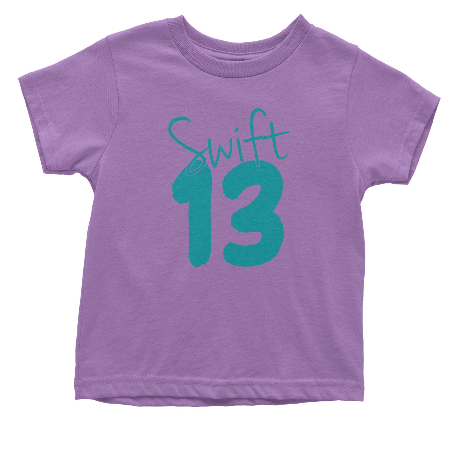 13 Swift 13 Lucky Number Era TTPD Infant One-Piece Romper Bodysuit and Toddler T-shirt Lavender