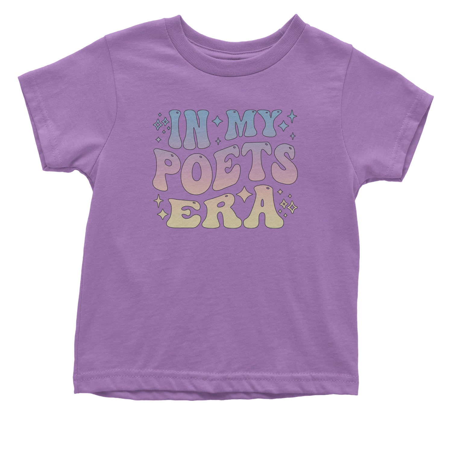 In My Poet Era Tie Dye TTPD Music Infant One-Piece Romper Bodysuit and Toddler T-shirt Lavender