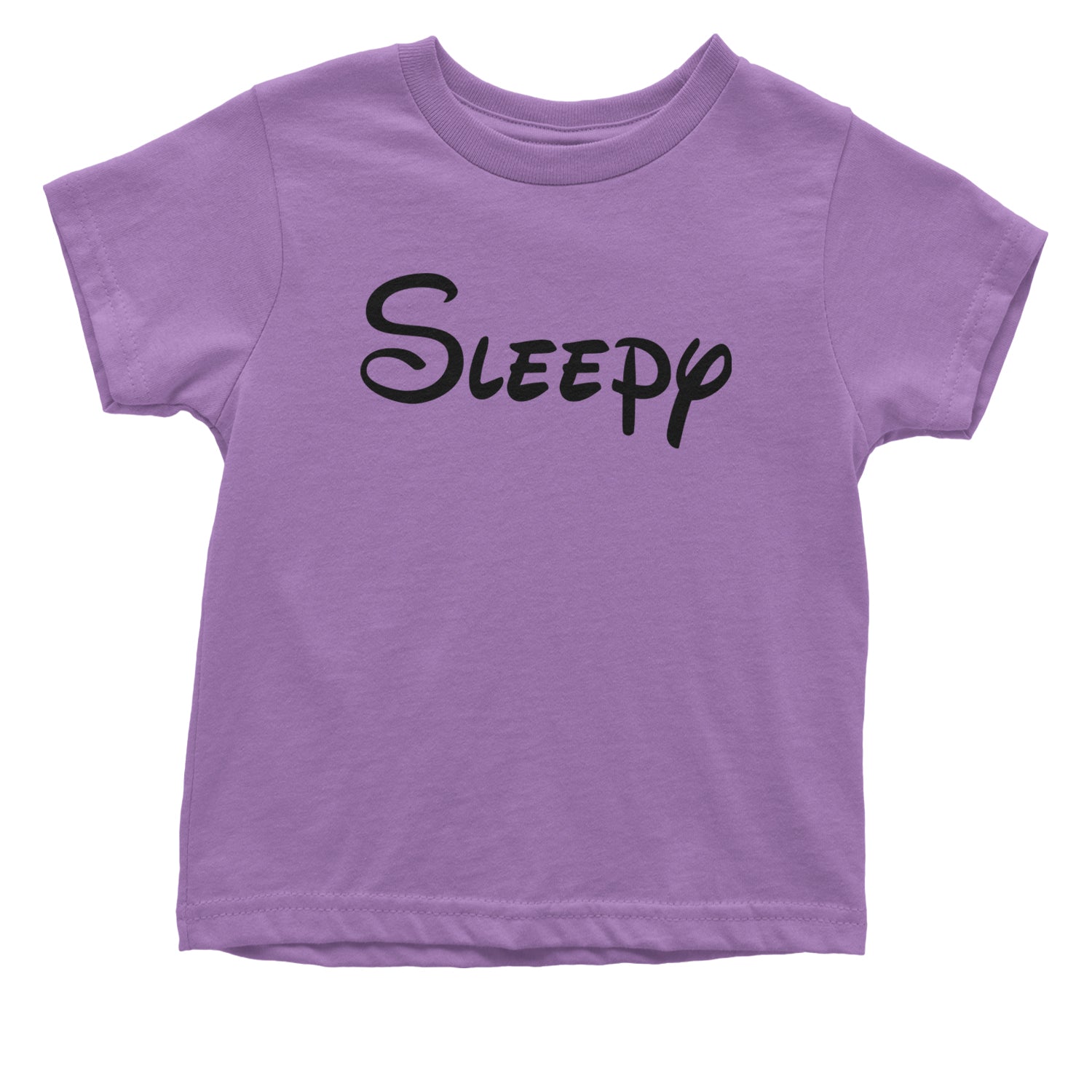 Sleepy - 7 Dwarfs Costume Infant One-Piece Romper Bodysuit and Toddler T-shirt Lavender