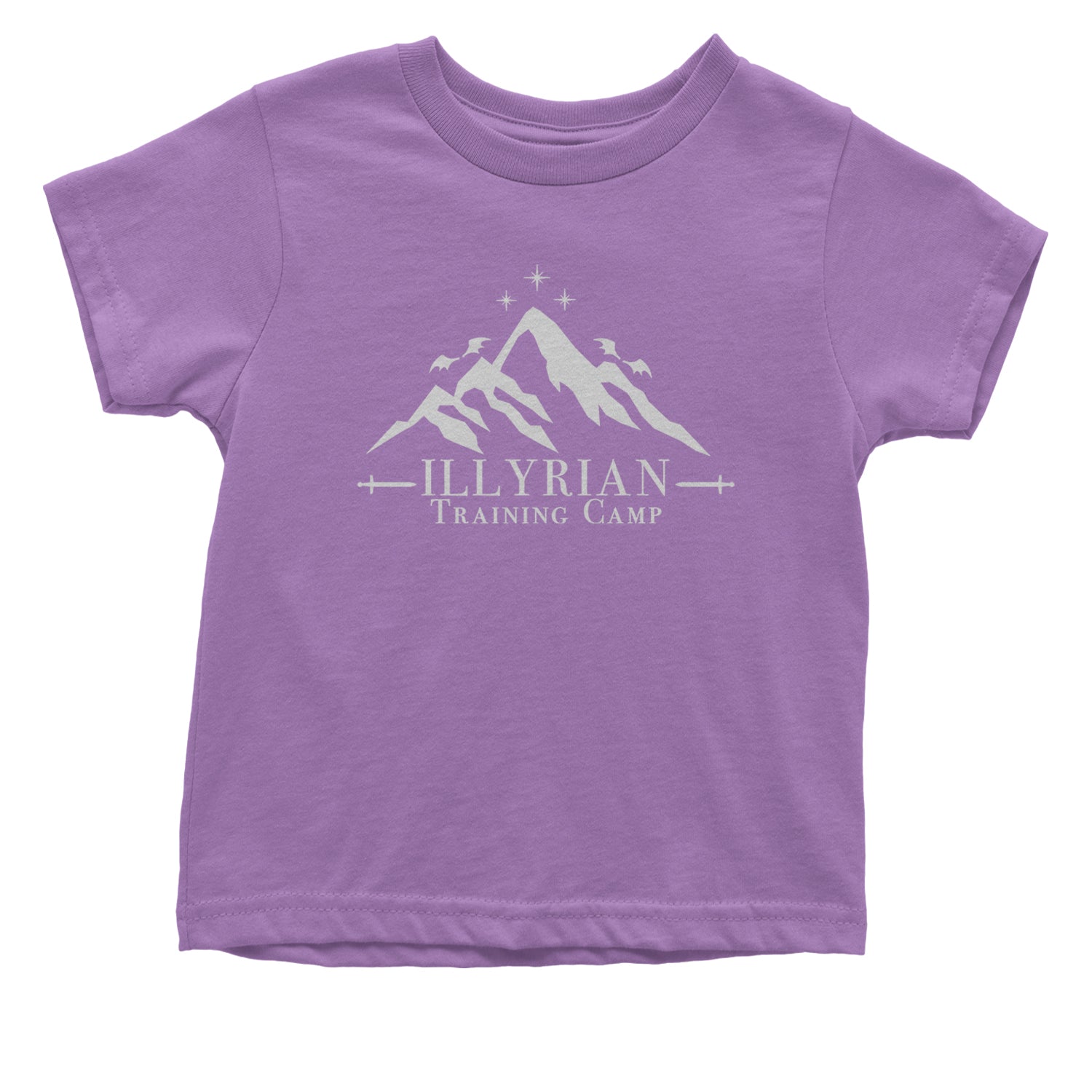 Illyrian Training Camp Night Court Infant One-Piece Romper Bodysuit and Toddler T-shirt Lavender