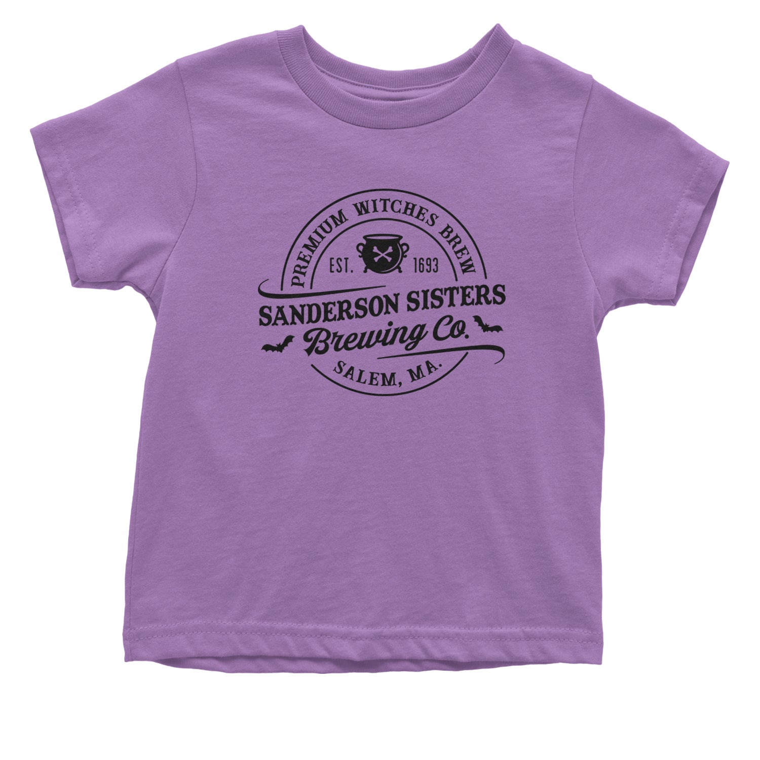 Sanderson Sisters Brewing Company Witches Brew Infant One-Piece Romper Bodysuit and Toddler T-shirt Lavender