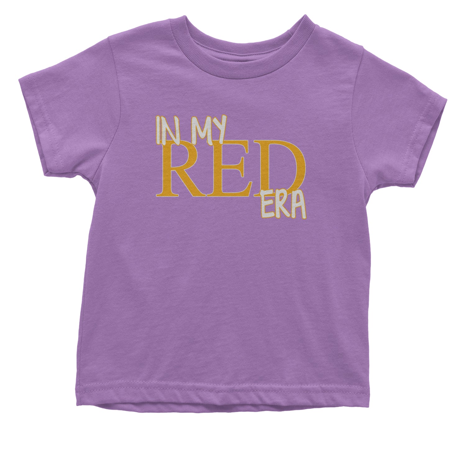 In My Red Era Kansas City Infant One-Piece Romper Bodysuit and Toddler T-shirt Lavender