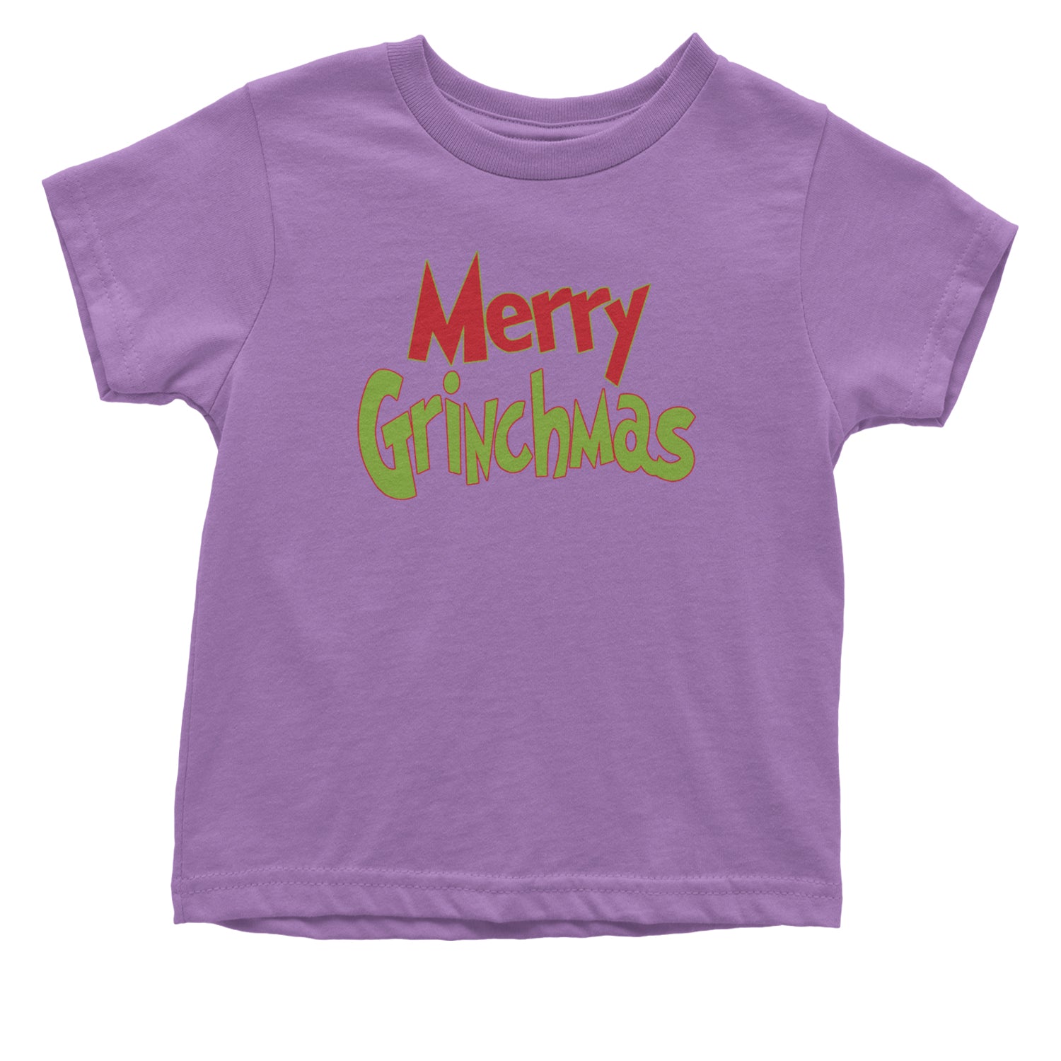 Merry Grinchmas Jolly Merry Christmas Infant One-Piece Romper Bodysuit and Toddler T-shirt Lavender