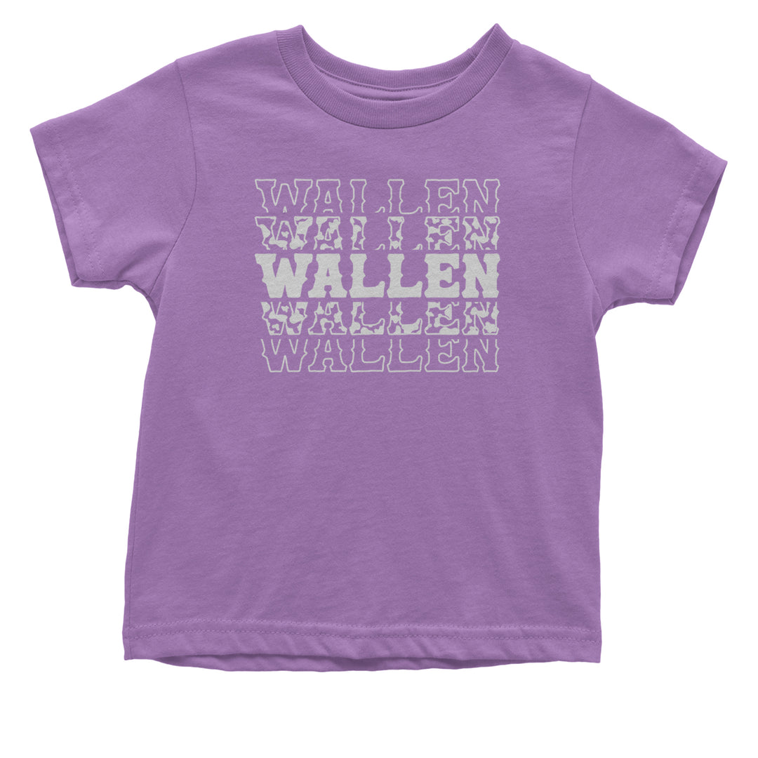 Wallen Country Music Western Infant One-Piece Romper Bodysuit and Toddler T-shirt Lavender