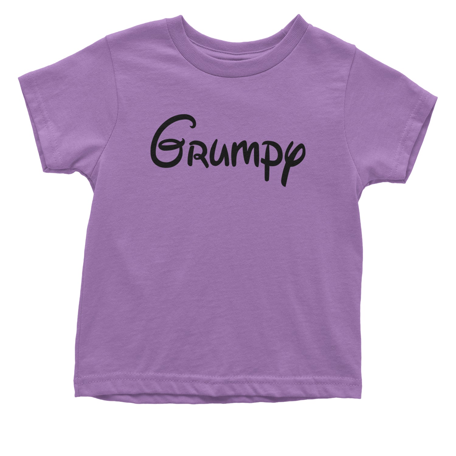 Grumpy - 7 Dwarfs Costume Infant One-Piece Romper Bodysuit and Toddler T-shirt Lavender