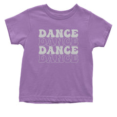 Dance Dance Dance Dance Infant One-Piece Romper Bodysuit and Toddler T-shirt Lavender